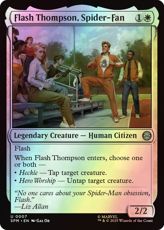 Flash Thompson, Spider-Fan (SPM) #7 [EN/F] s/o