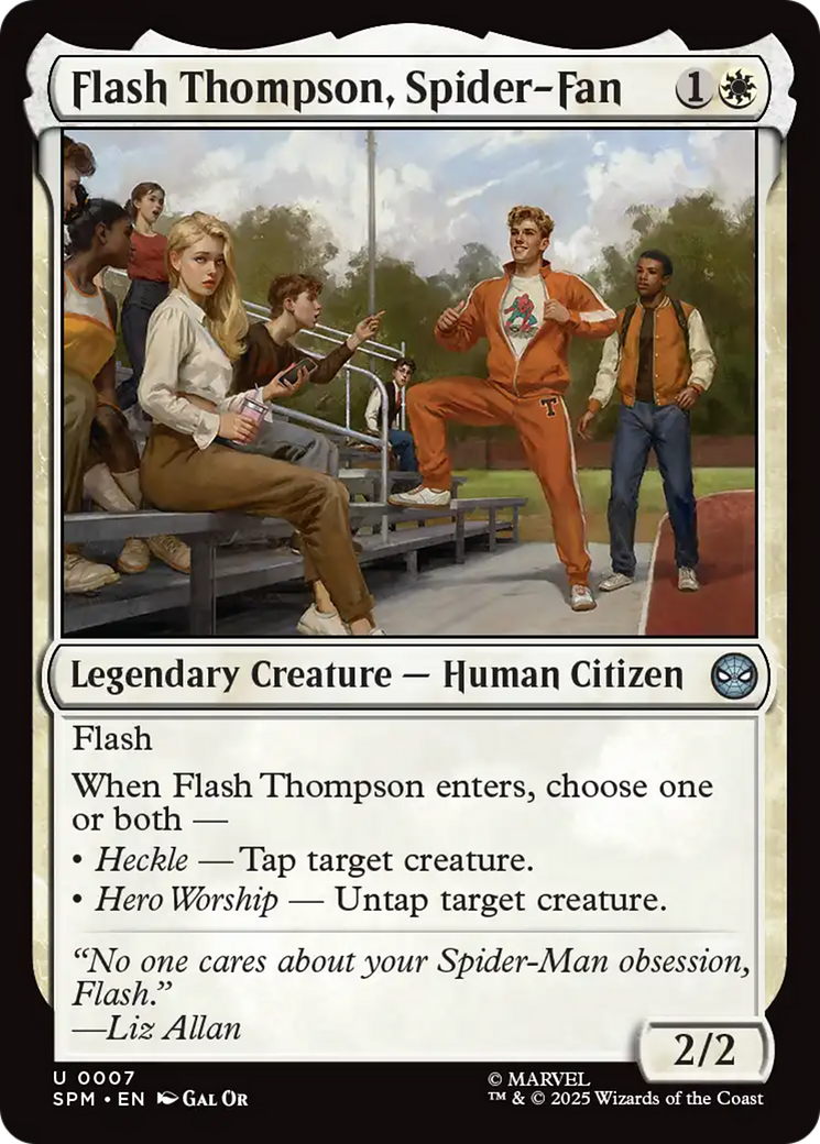 Flash Thompson, Spider-Fan (SPM) #7 [EN/N]