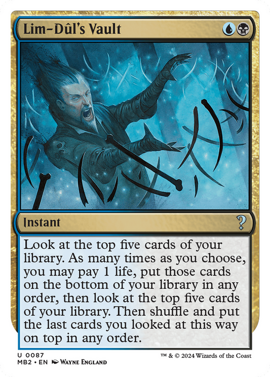 Lim-Dûl's Vault (MB2) #87 [EN/N] s/o