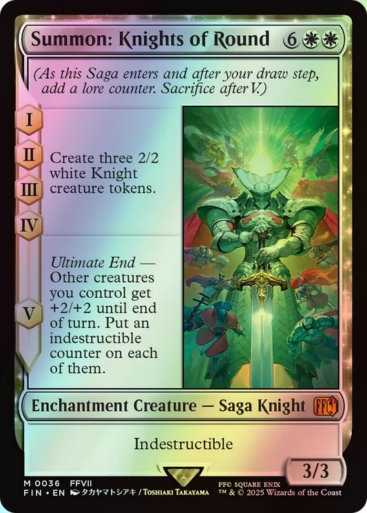 Summon: Knights of Round (FIN) #36 [EN/F] s/o