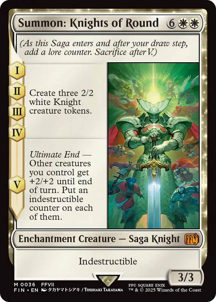 Summon: Knights of Round (FIN) #36 [EN/N]