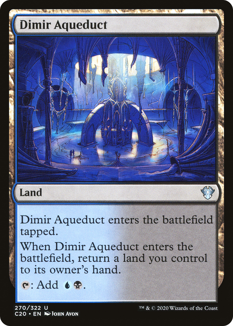 Dimir Aqueduct (C20) #270 [EN/N] s/o