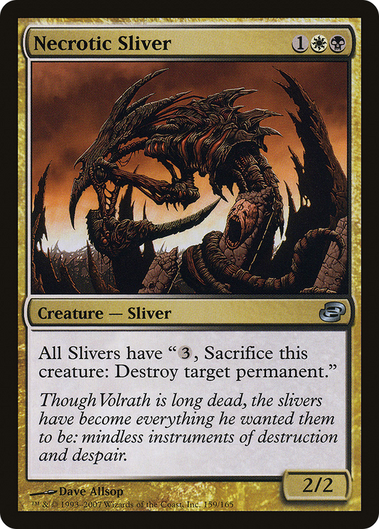 Necrotic Sliver (PLC) #159 [EN/N] s/o