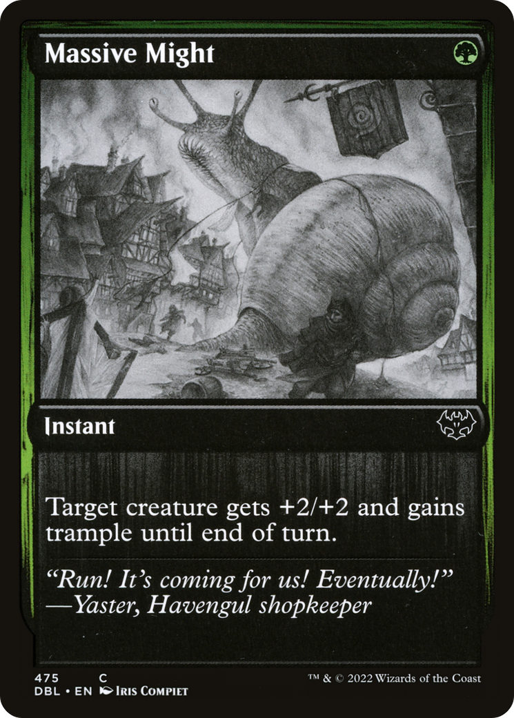 Massive Might (DBL) #475 [EN/N] s/o
