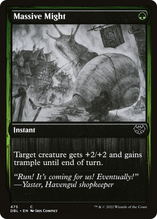 Massive Might (DBL) #475 [EN/N] s/o