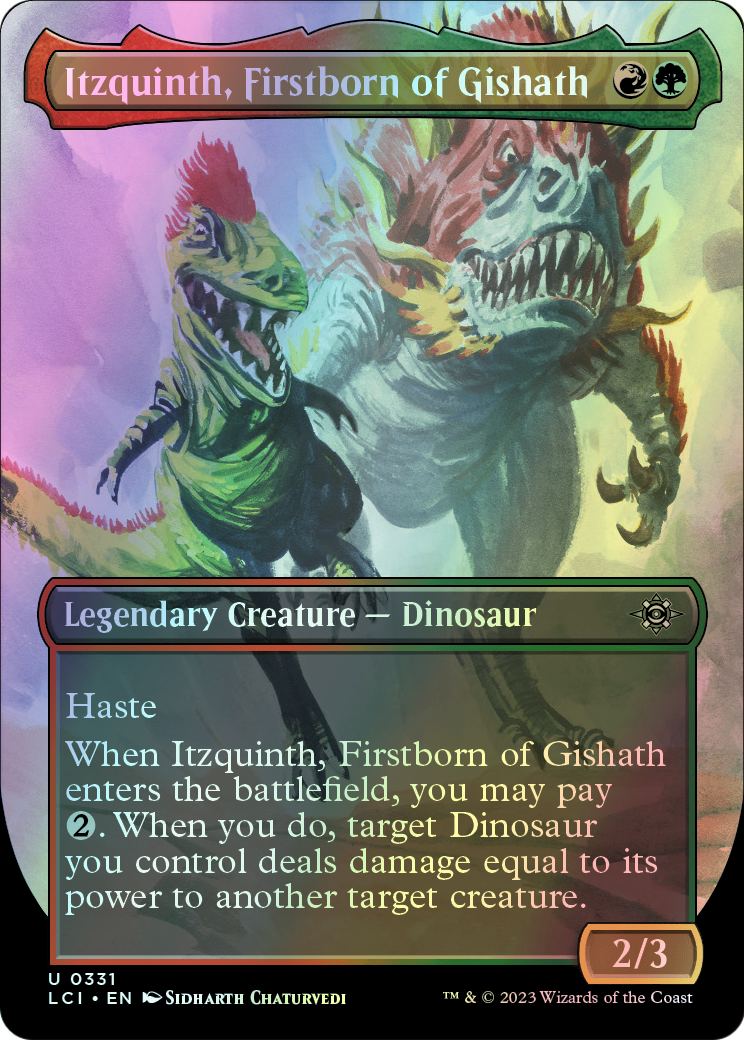 Itzquinth, Firstborn of Gishath (LCI) #331 [EN/F]