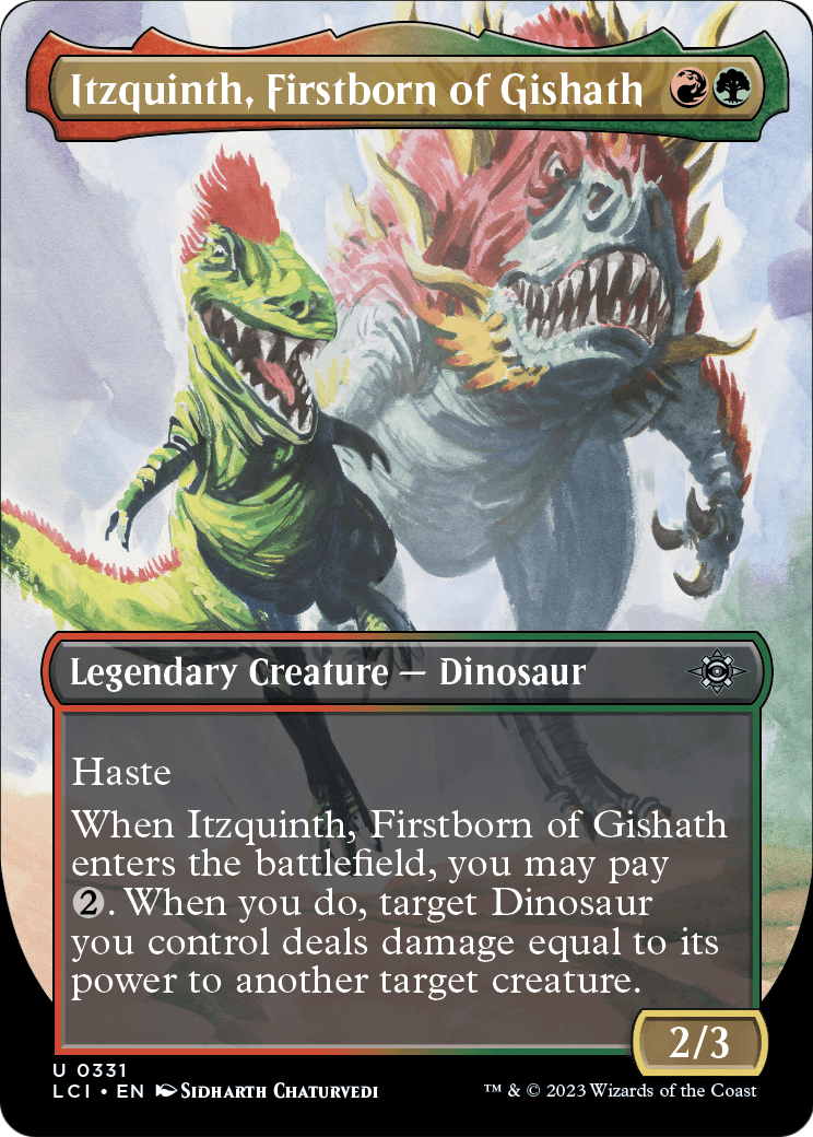 Itzquinth, Firstborn of Gishath (LCI) #331 [EN/N]