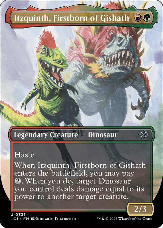 Itzquinth, Firstborn of Gishath (LCI) #331 [EN/N]