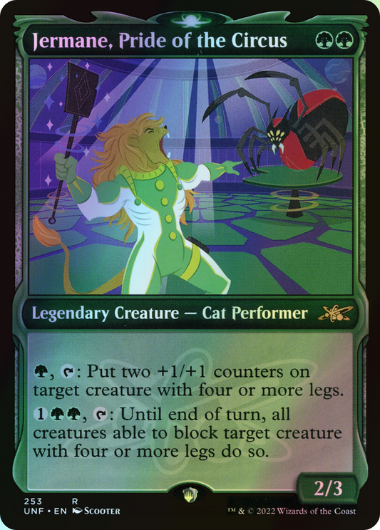 Jermane, Pride of the Circus (UNF) #253 [EN/F]