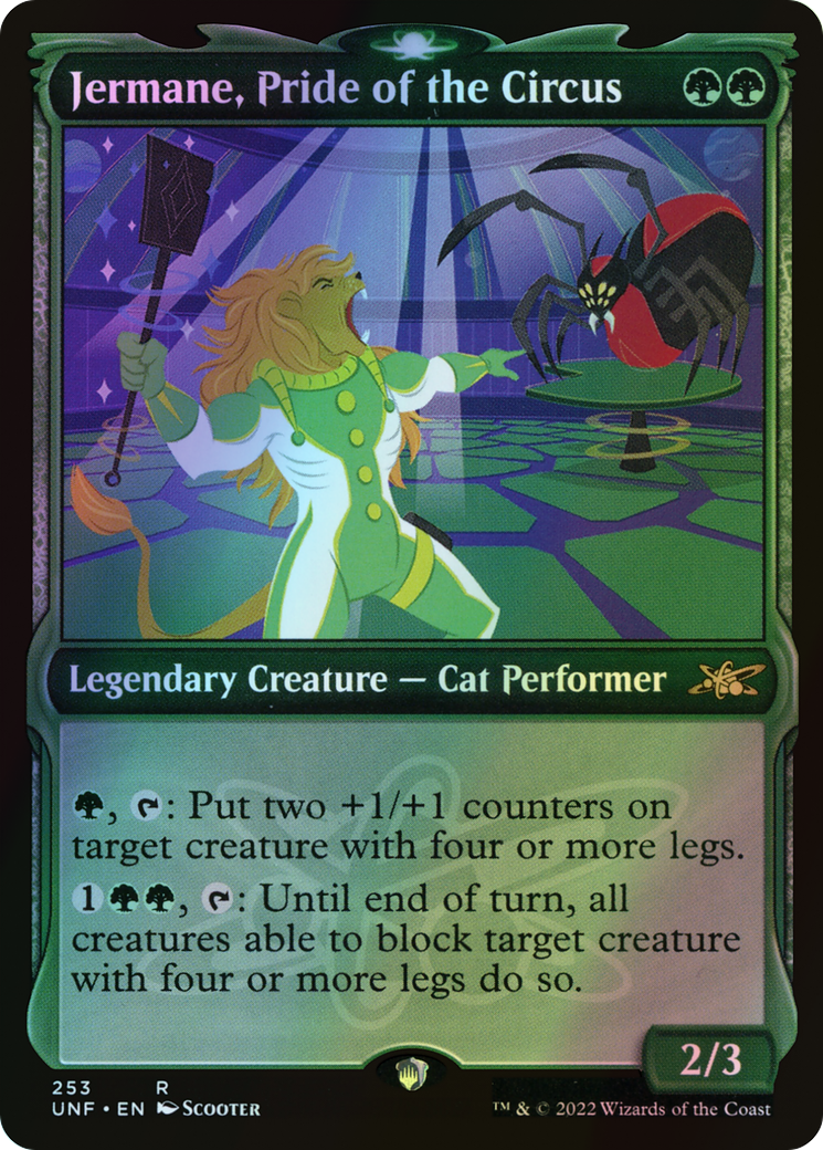 Jermane, Pride of the Circus (UNF) #253 [EN/F]