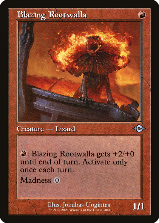 Blazing Rootwalla (MH2) #404 [EN/N]