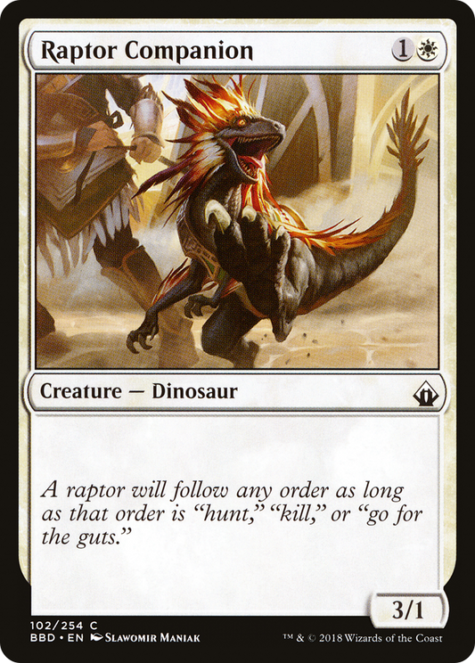 Raptor Companion (BBD) #102 [EN/N]