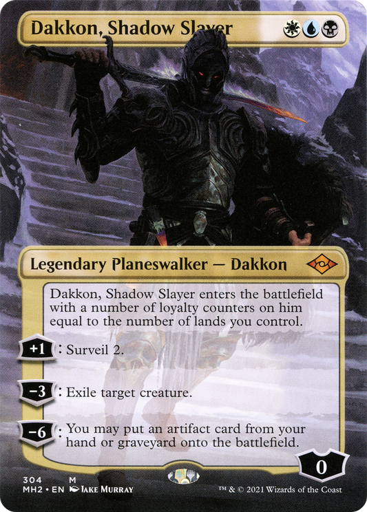 Dakkon, Shadow Slayer (MH2) #304 [EN/N]