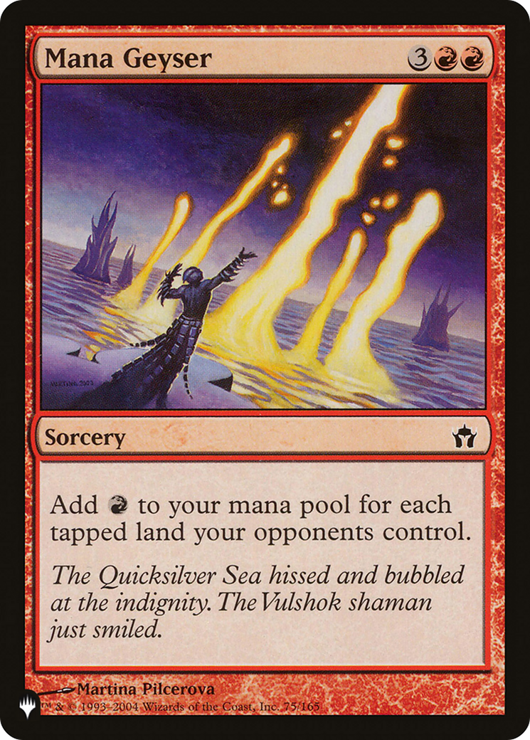 Mana Geyser (PLST) #5DN-75 [EN/N]
