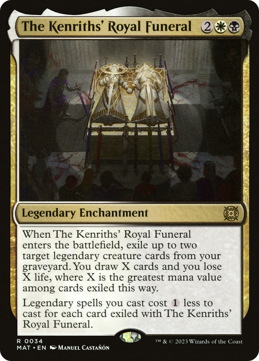 The Kenriths' Royal Funeral (MAT) #34 [EN/N] s/o