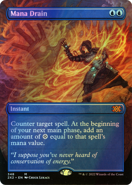 Mana Drain (2X2) #348 [EN/F] s/o