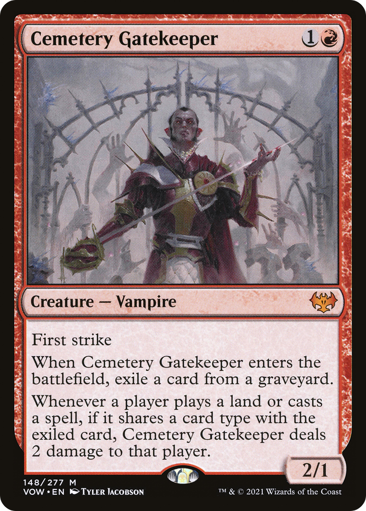 Cemetery Gatekeeper (VOW) #148 [EN/N] s/o