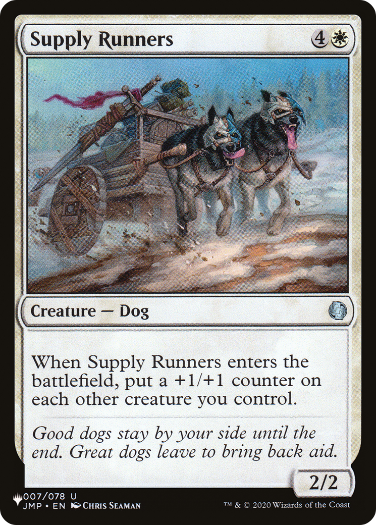Supply Runners (PLST) #JMP-7 [EN/N]