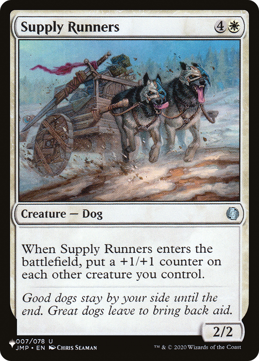 Supply Runners (PLST) #JMP-7 [EN/N]