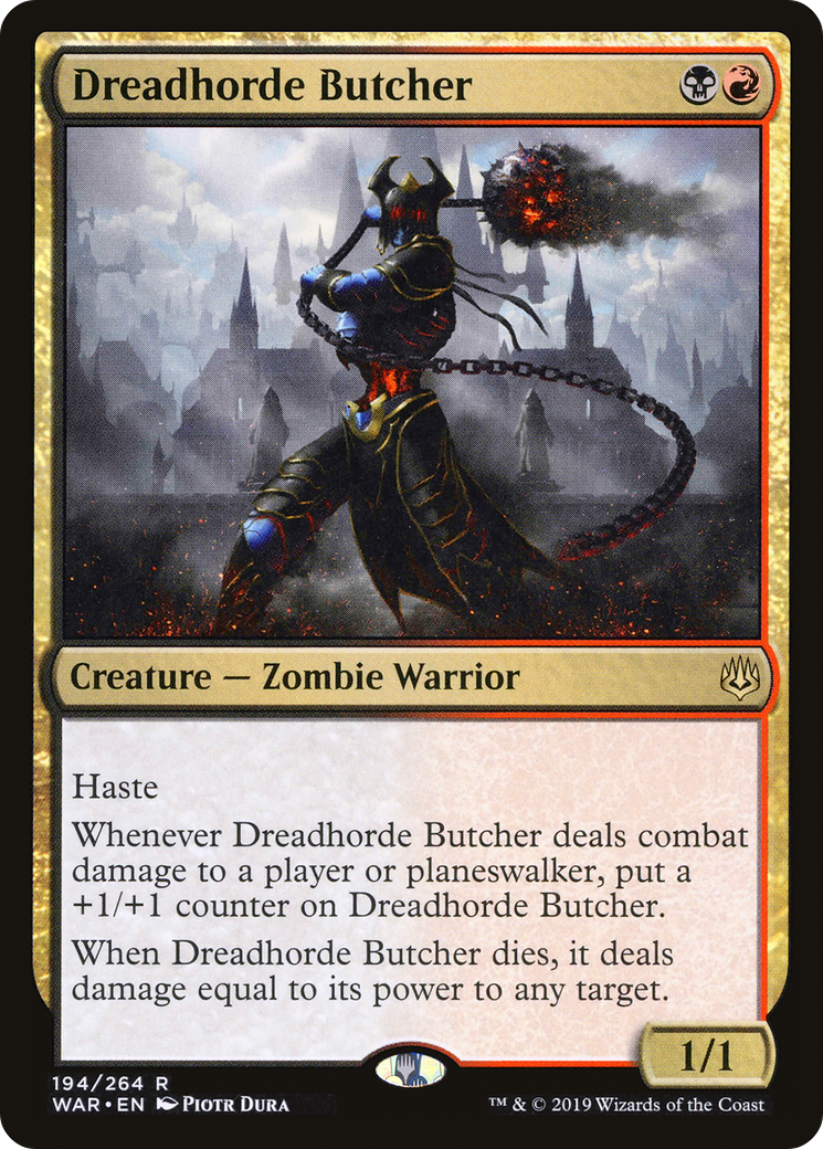 Dreadhorde Butcher (WAR) #194 [EN/N]