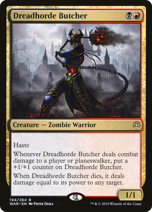 Dreadhorde Butcher (WAR) #194 [EN/N]