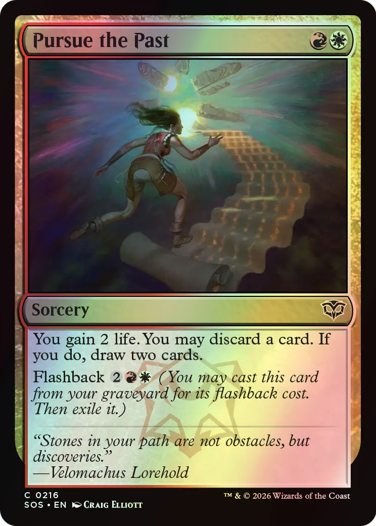 Pursue the Past (SOS) #216 [EN/F] s/o
