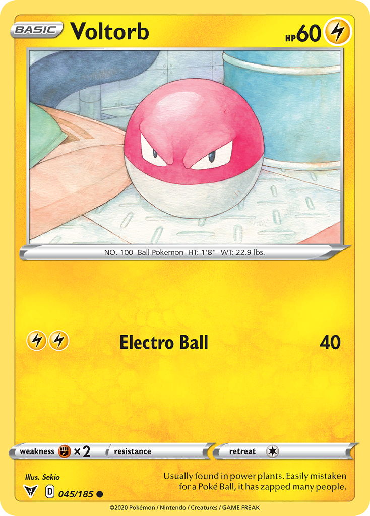 Voltorb (VIV) #045 [EN/N] s/o