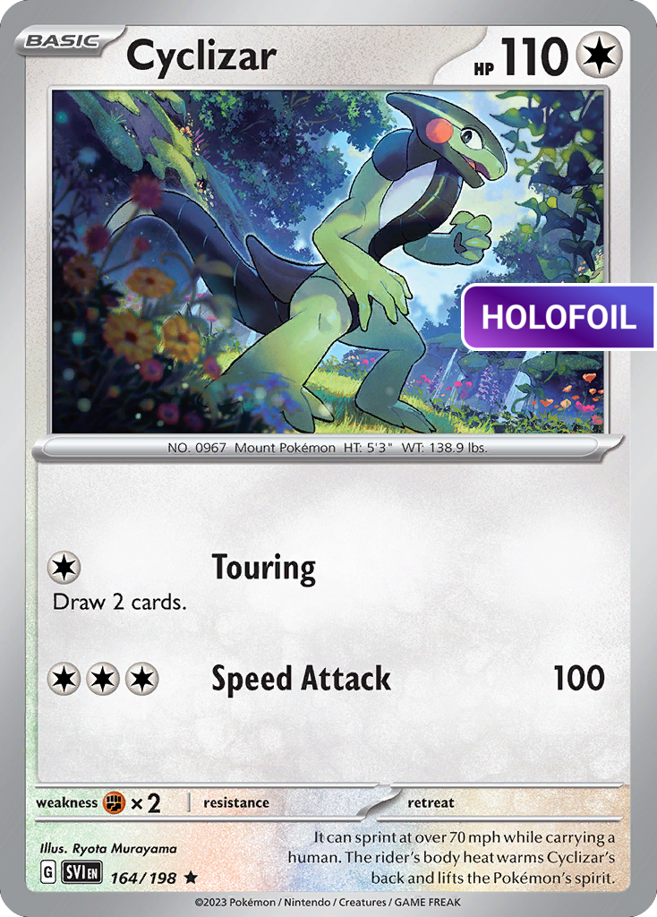 Cyclizar - 164/198 (SVI) #164 [EN/H] s/o