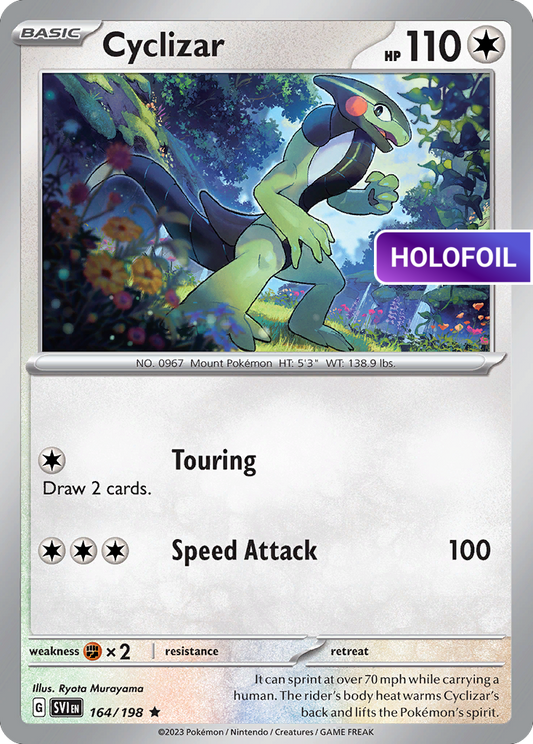 Cyclizar - 164/198 (SVI) #164 [EN/H] s/o