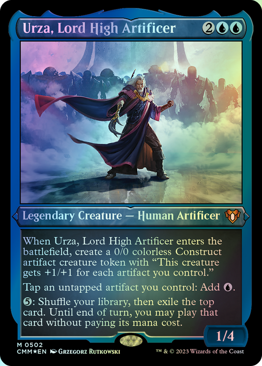 Urza, Lord High Artificer (CMM) #502 [EN/E] s/o