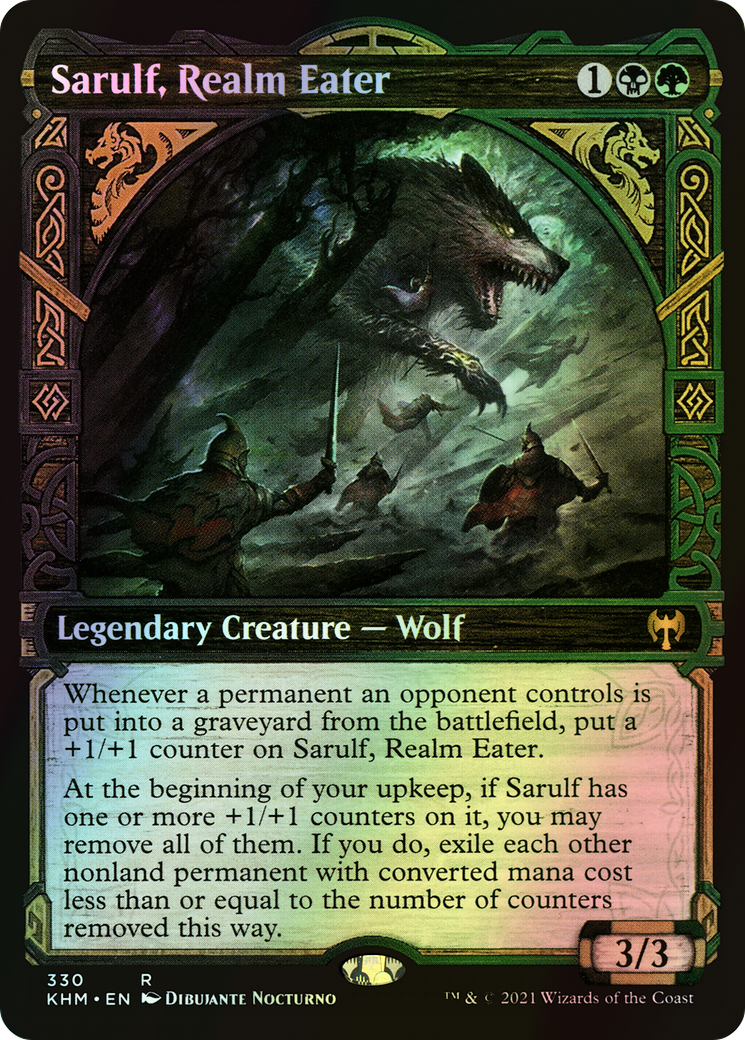 Sarulf, Realm Eater (KHM) #330 [EN/F] s/o
