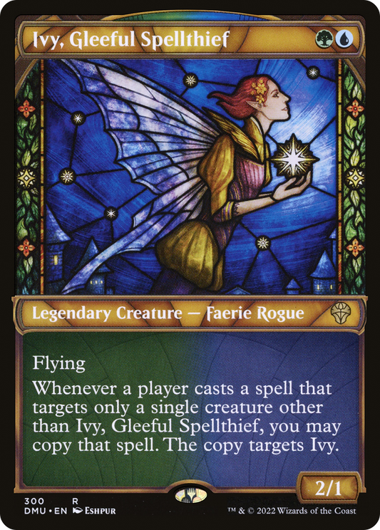 Ivy, Gleeful Spellthief (DMU) #300 [EN/N] s/o
