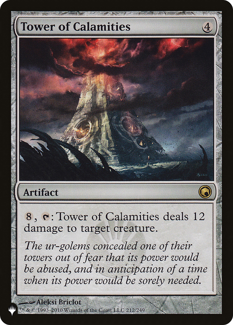 Tower of Calamities (PLST) #SOM-212 [EN/N]