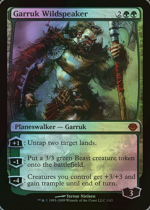 Garruk Wildspeaker (DDD) #1 [EN/F] s/o