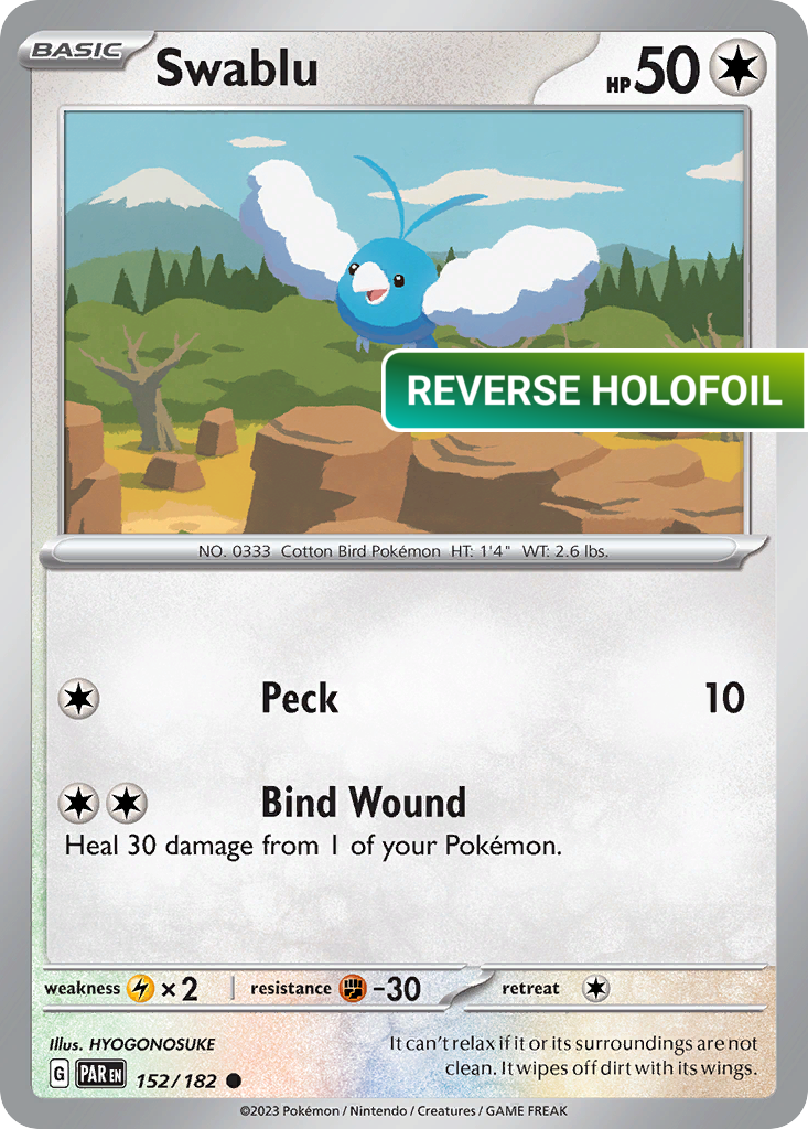 Swablu (PAR) #152 [EN/R] s/o