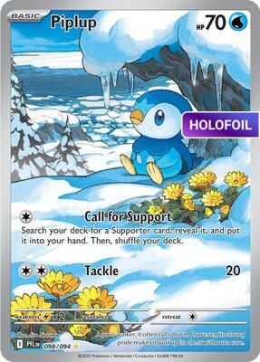 Piplup - 098/094 (PFL) #098 [EN/H] s/o