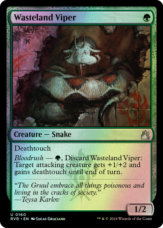 Wasteland Viper (RVR) #160 [EN/F]