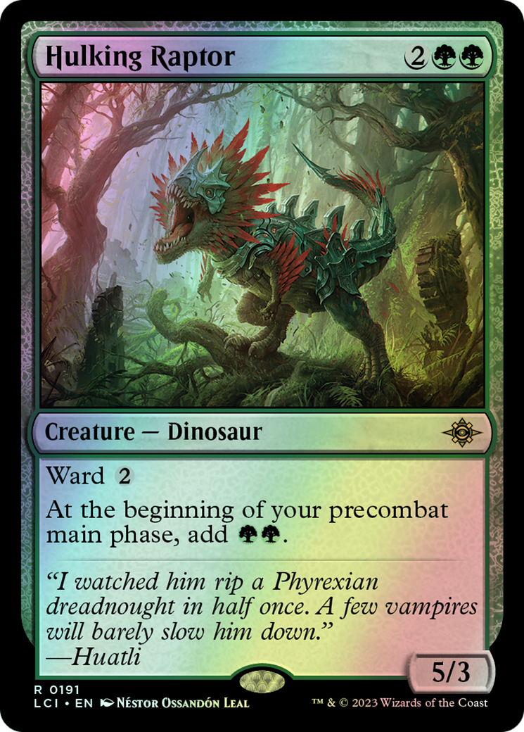 Hulking Raptor (LCI) #191 [EN/F]
