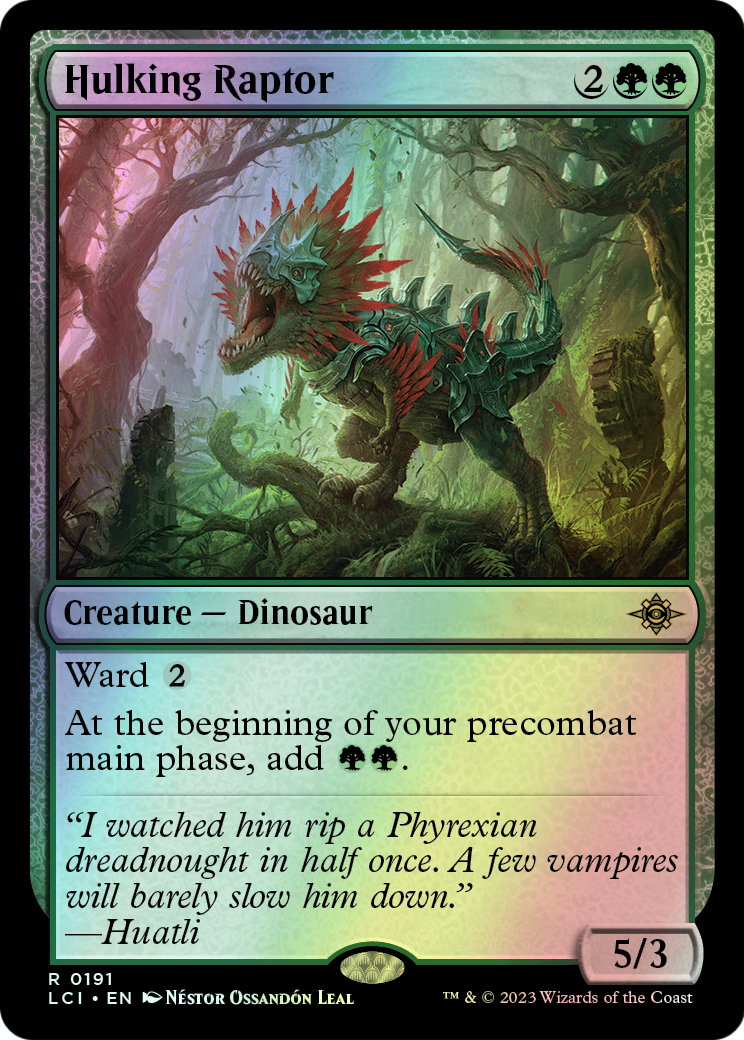 Hulking Raptor (LCI) #191 [EN/F]