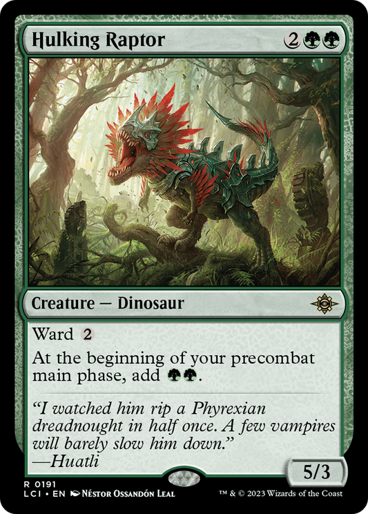 Hulking Raptor (LCI) #191 [EN/N] s/o