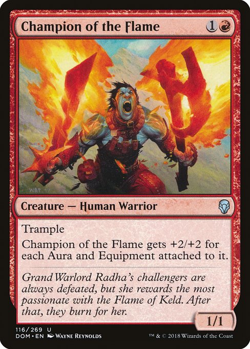 Champion of the Flame (DOM) #116 [EN/N] s/o