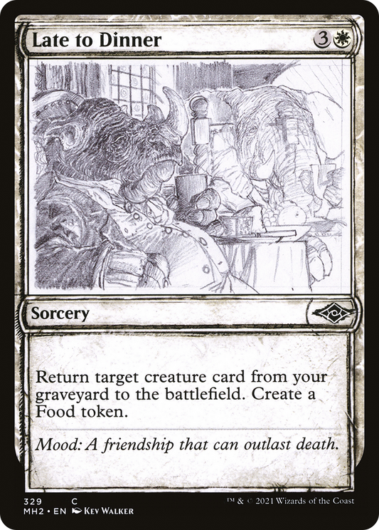 Late to Dinner (MH2) #329 [EN/N]