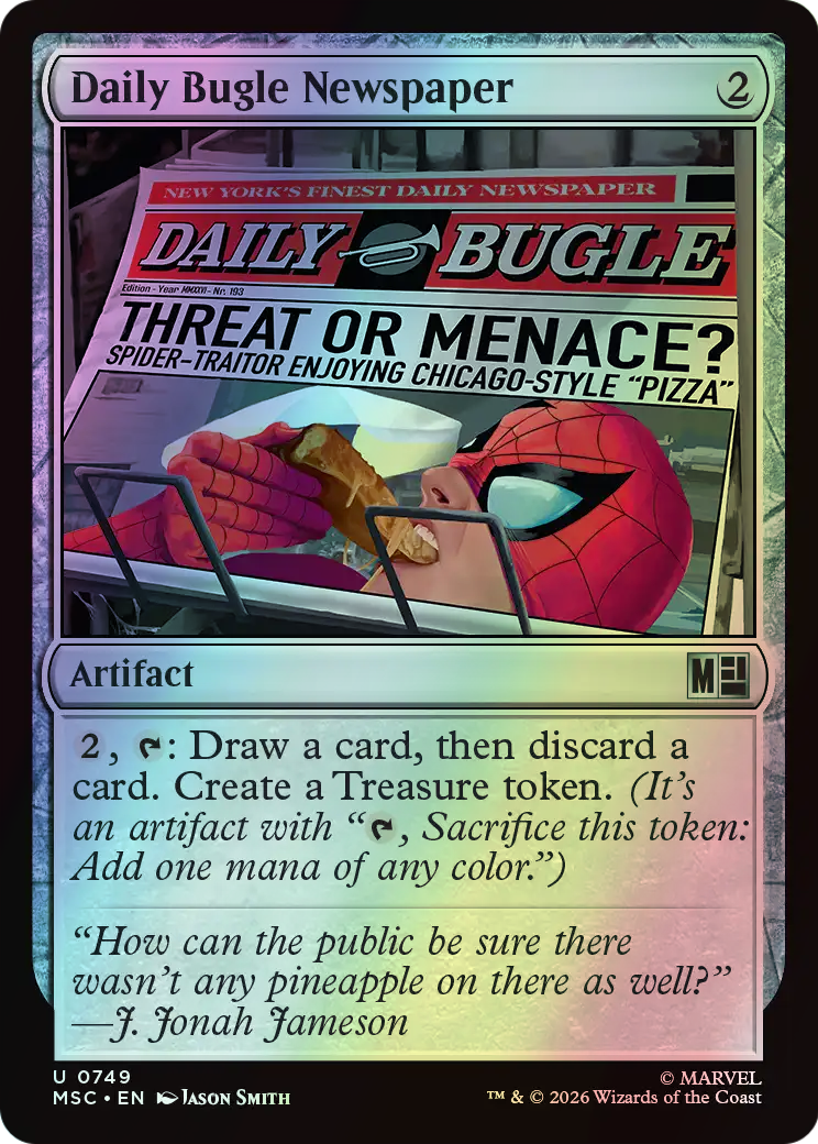 Daily Bugle Newspaper (MSC) #749 [EN/F]