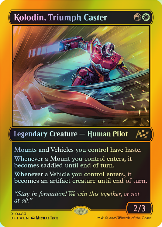 Kolodin, Triumph Caster - Firstplace Foil (DFT) #483 [EN/F]