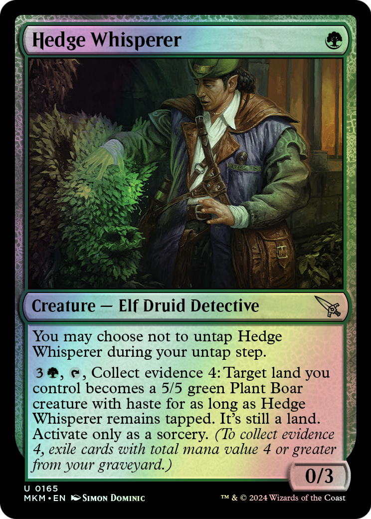 Hedge Whisperer (MKM) #165 [EN/F]