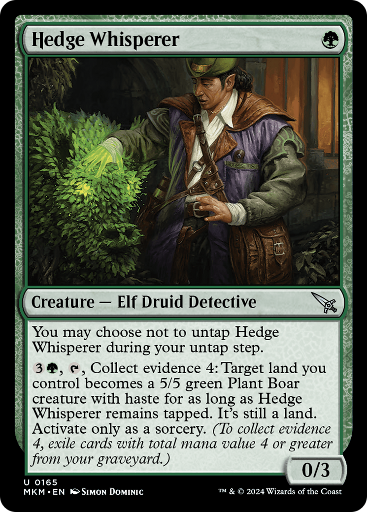 Hedge Whisperer (MKM) #165 [EN/N]