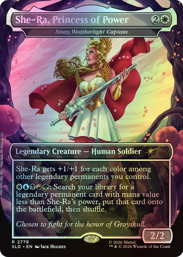 Sisay, Weatherlight Captain (SLD) #2778 [EN/F]