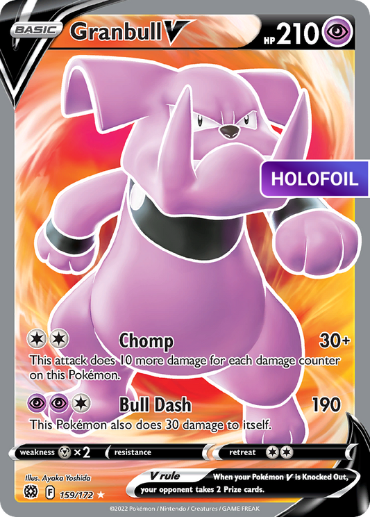 Granbull V (Full Art) (BRS) #159 [EN/H]