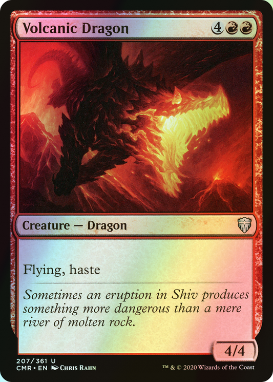Volcanic Dragon (CMR) #207 [EN/F]