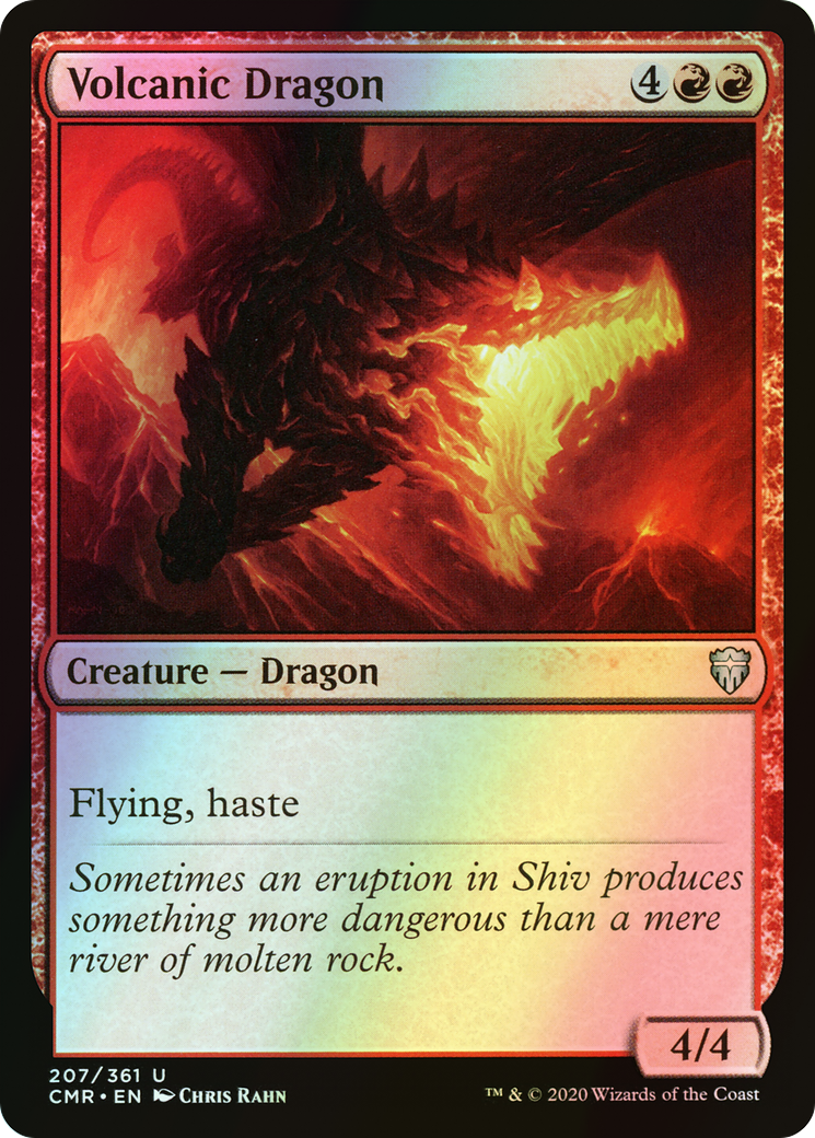 Volcanic Dragon (CMR) #207 [EN/F]